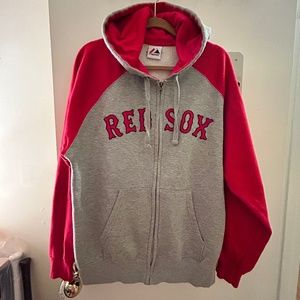 Red Sox Zipper Hoodie Men’s Large